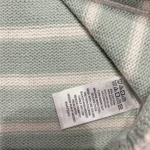 Max studio baby green knit  sweater size 5 - Picture 8 of 10